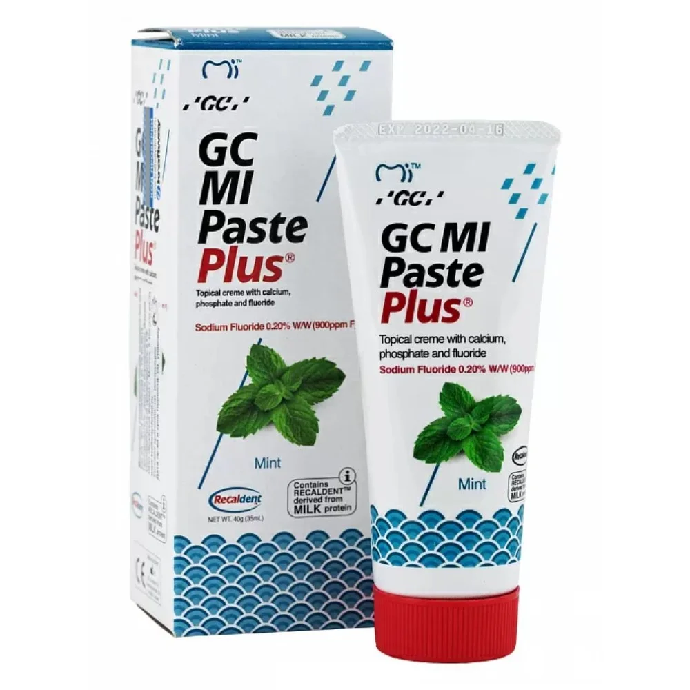 Крем GC MI Paste Plus для гигиены полости рта вкус мяты 40г №1