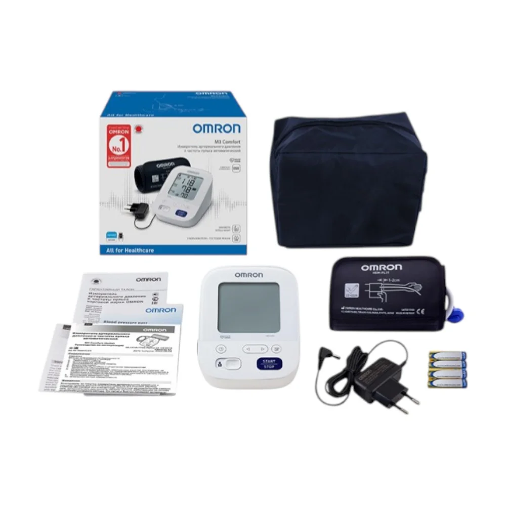 Измеритель артериальн. давления цифровой OMRON автомат. M3 Comfort (HEM 7155-ALRU) №1
