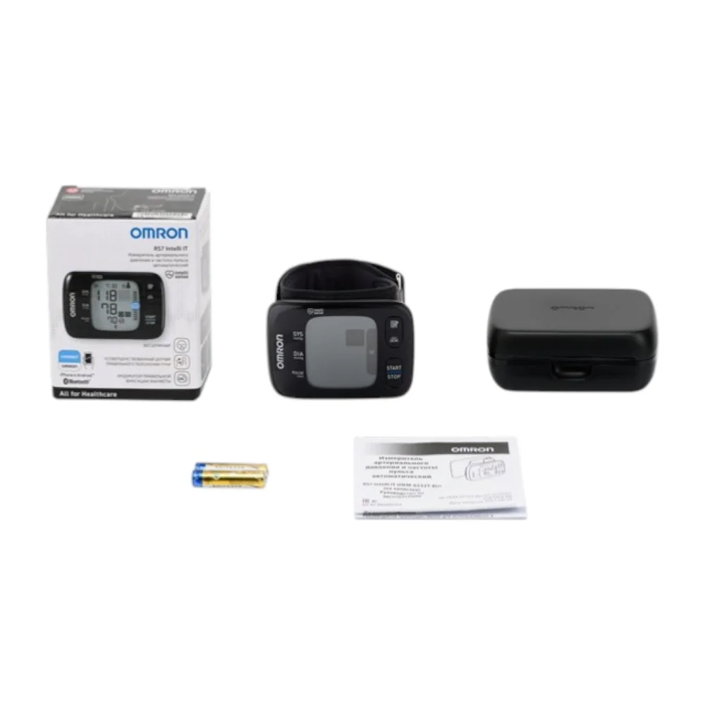 Измеритель артериальн. давления цифровой OMRON автомат. RS7 Intelli IT (HEM-6232T-E) на запястье №1