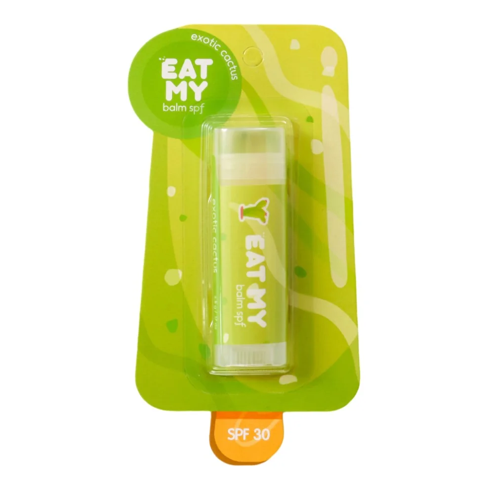 Бальзам для губ EAT MY с SPF 30 "Экзотический кактус" №1