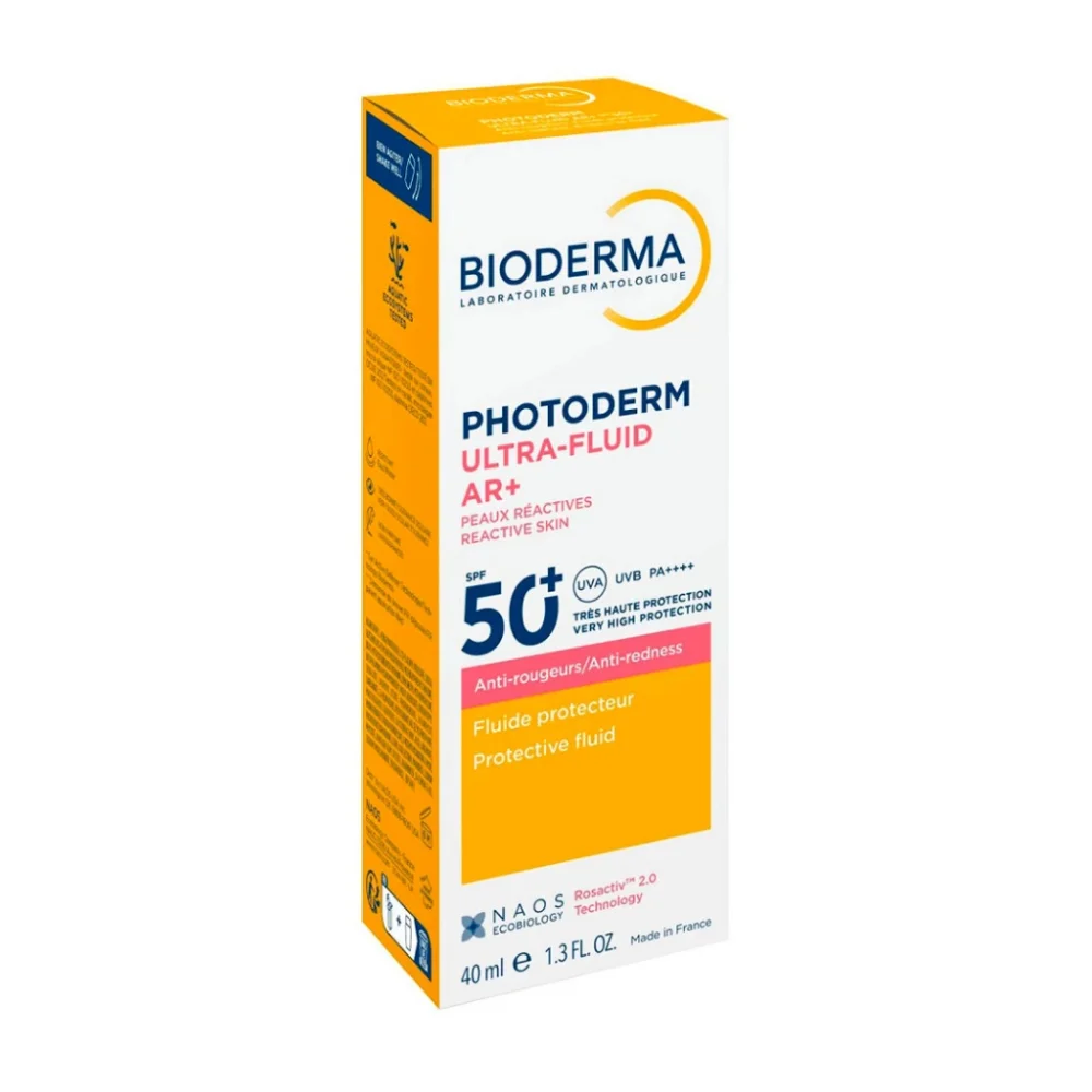 Флюид солнцезащитный BIODERMA Photoderm Ultra-Fluid AR+SPF 50+ для чувствит. кожи 40мл №1