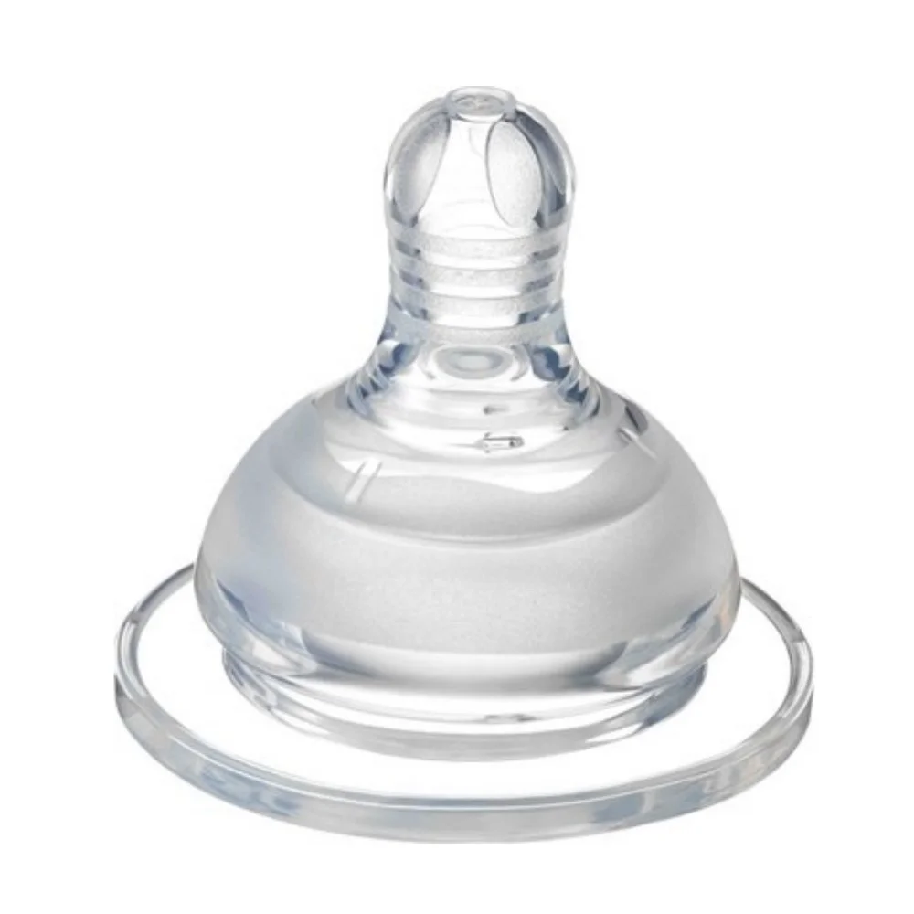 Соска молочная силиконовая Bebaby арт. R-02S-M 3+ №1