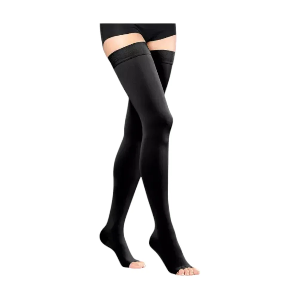 Чулки медицинские компрессионные выше колена без мыска м.4001 2 кл. компрессии, размер 3 (M), рост 2, черный пара №1