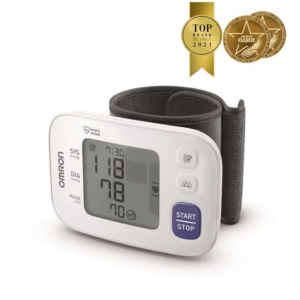 Измеритель артериальн. давления цифровой OMRON автомат. RS1 (HEM-6160-E) на запястье №1