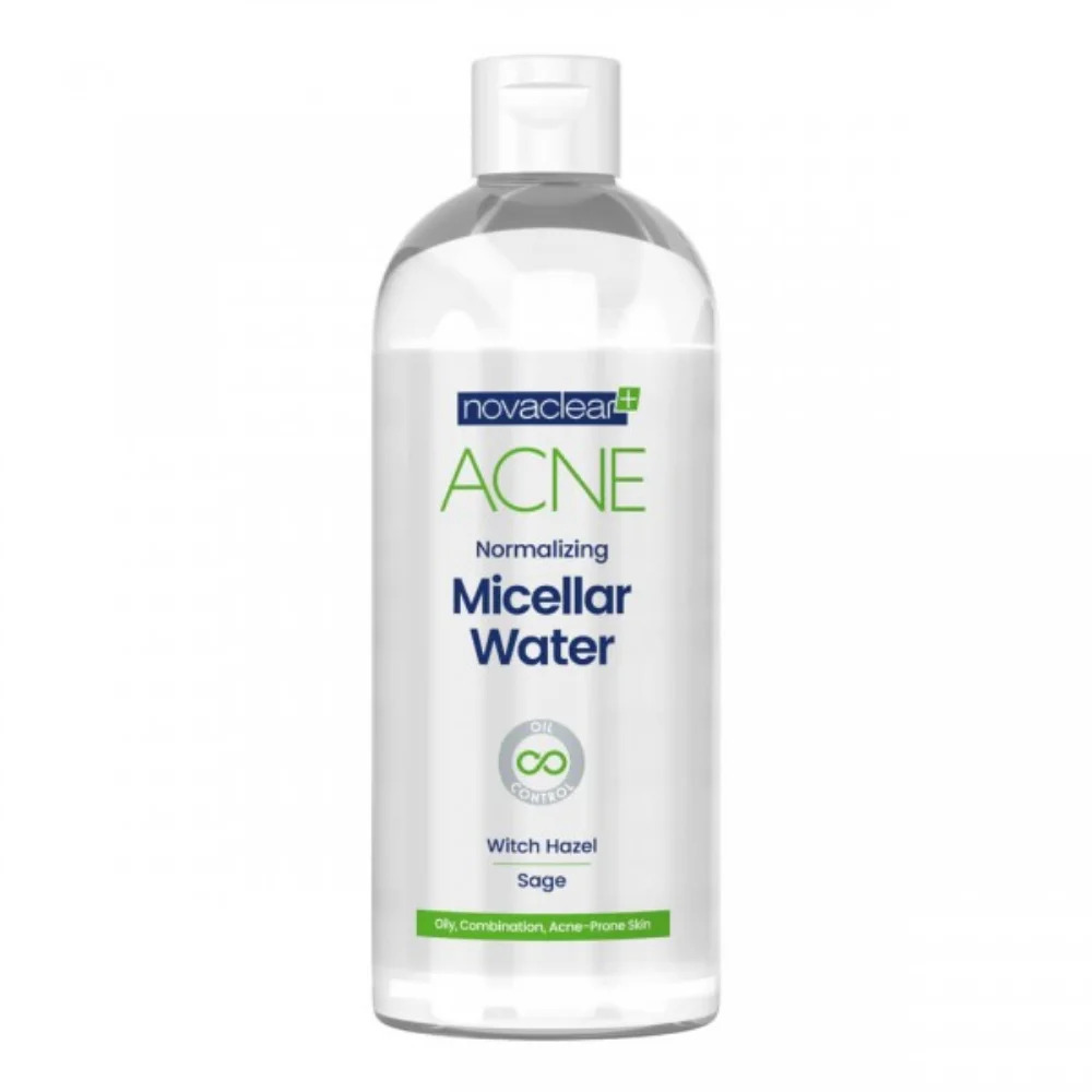 Вода мицеллярная Novaclear Acne нормализующая 400мл №1