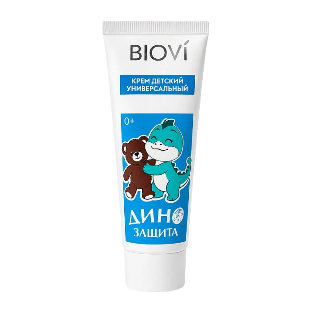 Крем детский Biovi "Дино Защита" 0+ универсальный 75мл №1