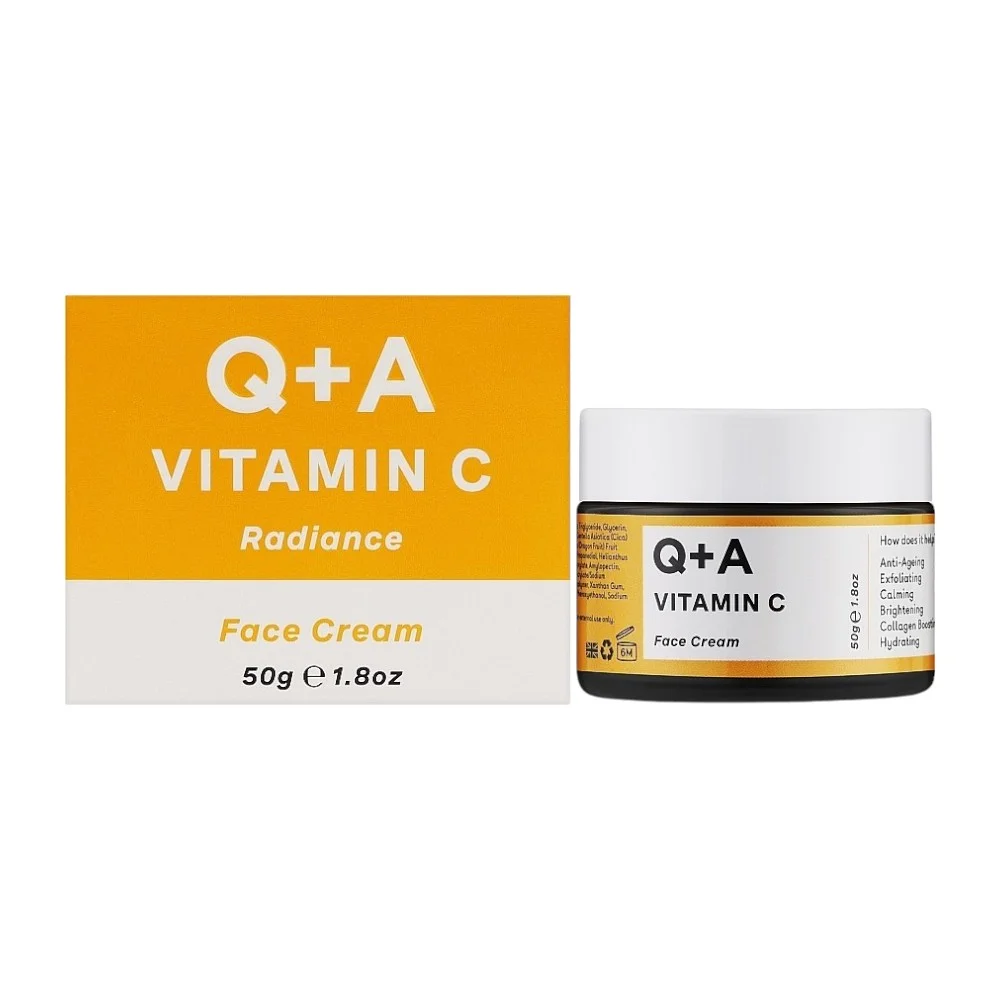 Крем для сияния лица Q+A Vitamin C 50г №1
