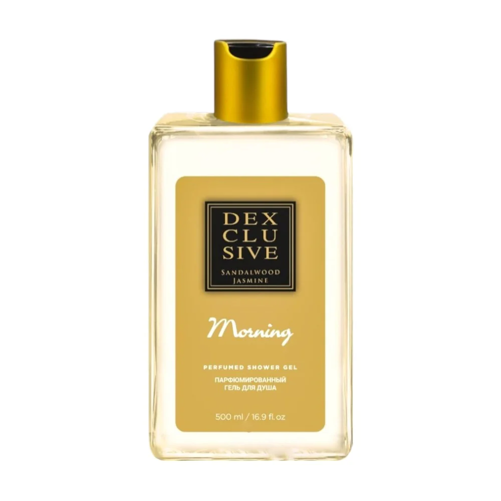 Гель для душа Dexclusive "Sandalwood Jasmine" парфюмированный Morning 500мл №1