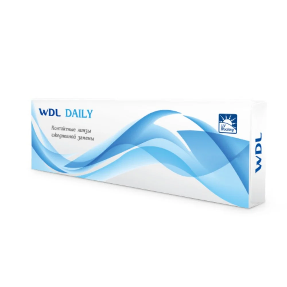 Линза контактная мягкая однодневная WDL Daily №1