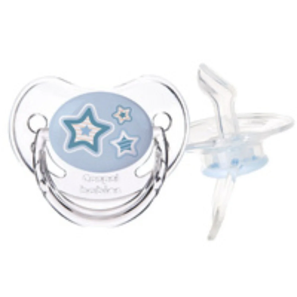 Соска-пустышка Canpol Babies круглая силиконовая, А (0-6 мес.), арт. 22/562 №1