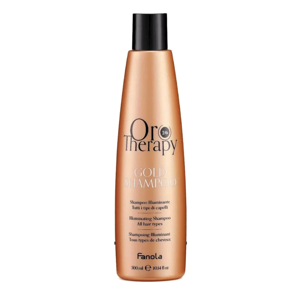 Шампунь Fanola Oro Therapy 24k с микрочастицами золота для блеска всех типов волос 300мл №1
