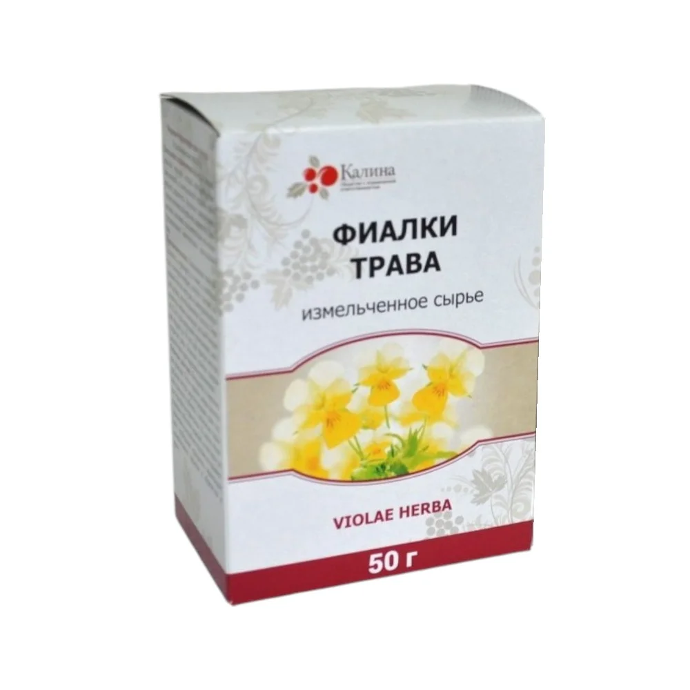 Фиалки трава лек. сырье измельчен. 50г упаковка №1