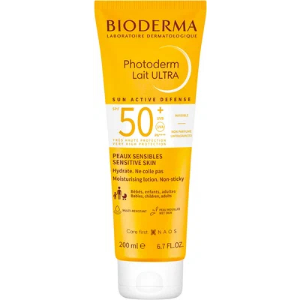 Молочко солнцезащитное BIODERMA Photoderm Lait Ultra SPF 50+ 200мл №1 ...