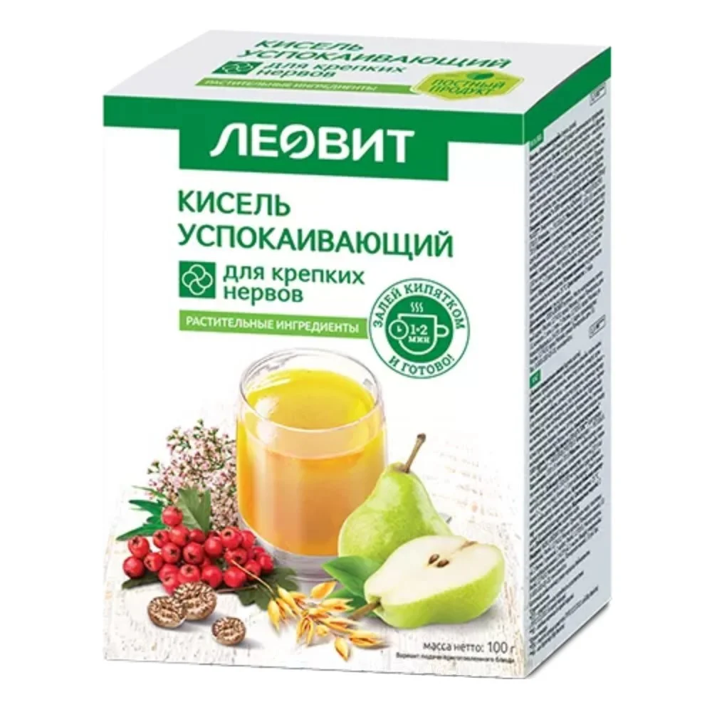Кисель "Успокаивающий" "Леовит" спец. продукт диетического профилактического питания 20г пакет №5