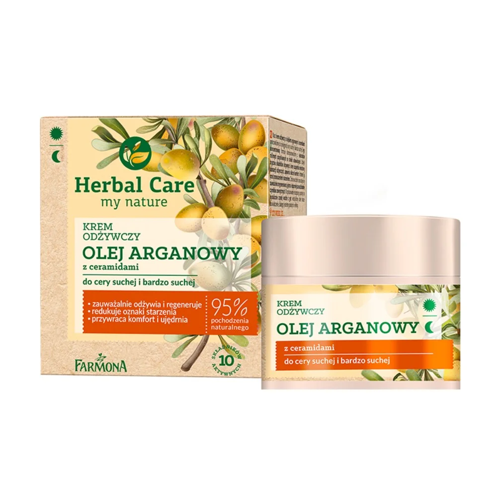 Крем Farmona Herbal Care питательный Аргановое масло с керамидами день/ночь 50мл №1