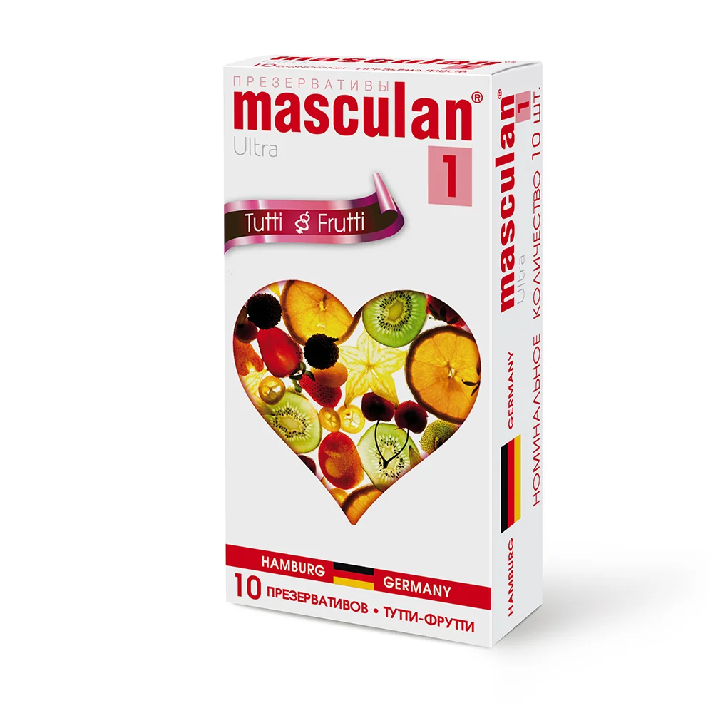 Презервативы Masculan Ultra-1 Тутти-Фрутти №10