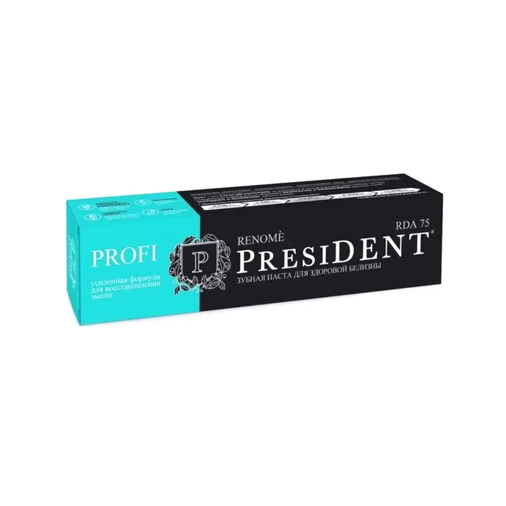 Зубная паста PresiDENT Profi Renome 50мл №1