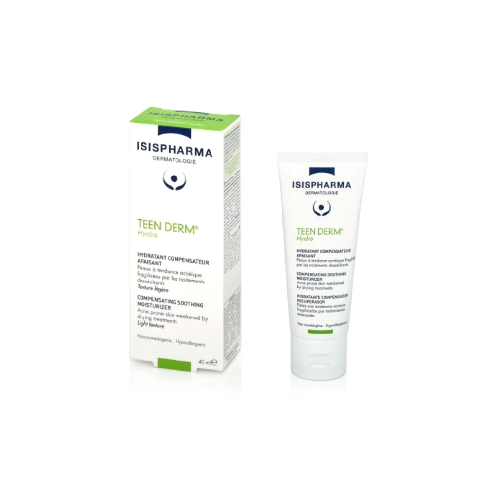 Крем Isispharma Teen Derm Hydra восстанавливающий увлажняющий при сухости и раздражении пробл. кожи 40мл №1