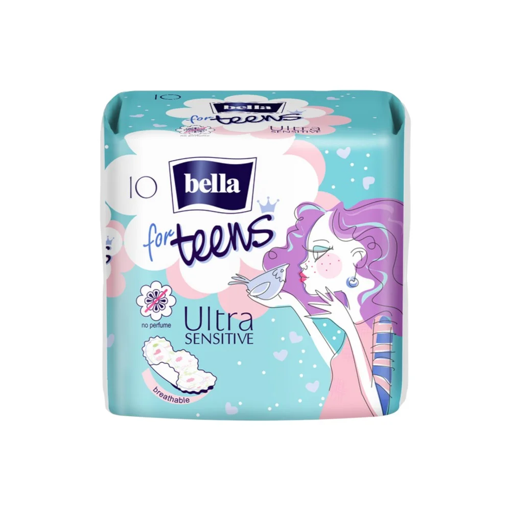 Прокладки гигиенические Bella for Teens Ultra Sensitive упаковка №10