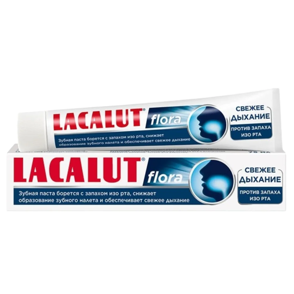Зубная паста LACALUT flora 75мл №1