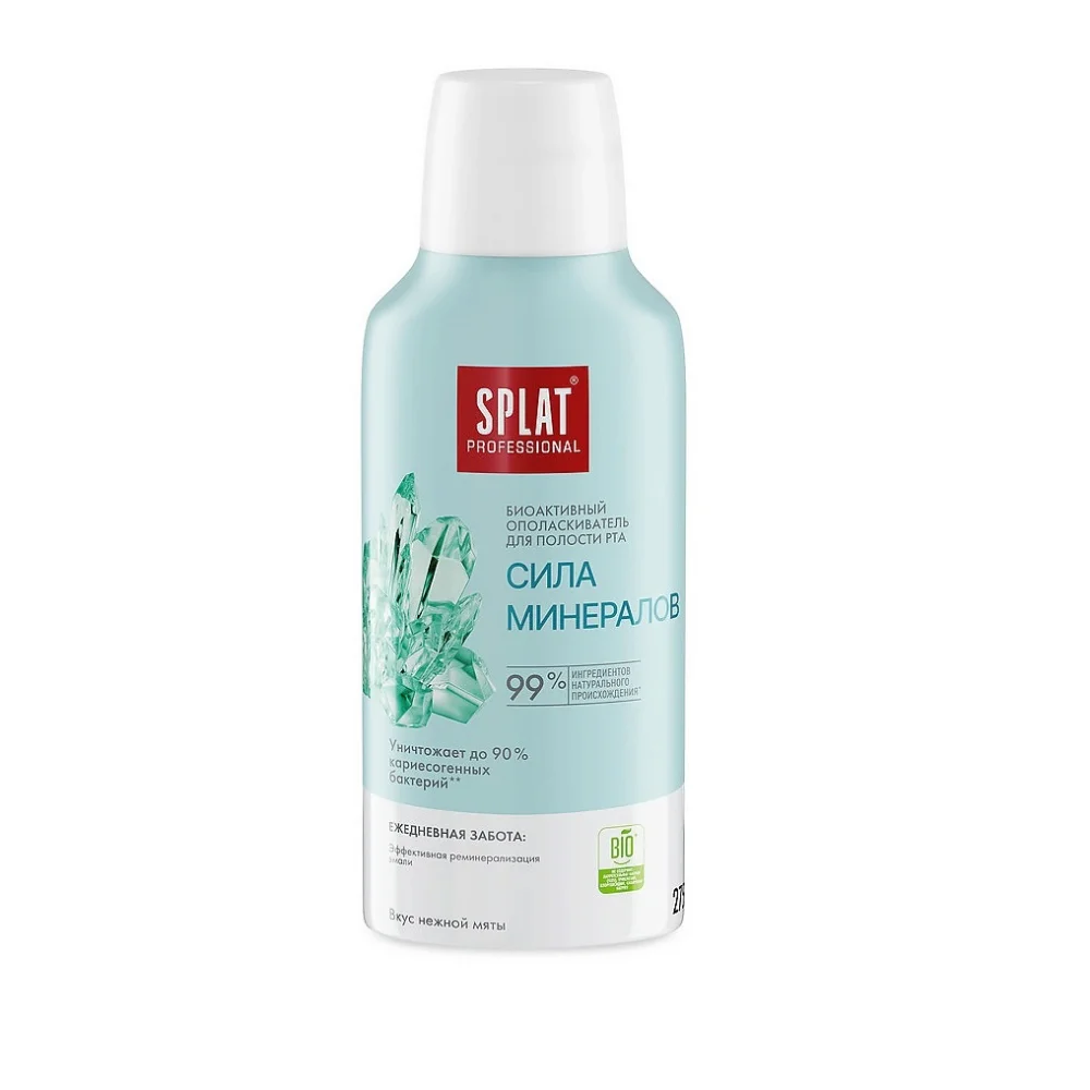 Ополаскиватель для полости рта SPLAT Professional Сила минералов 275мл №1