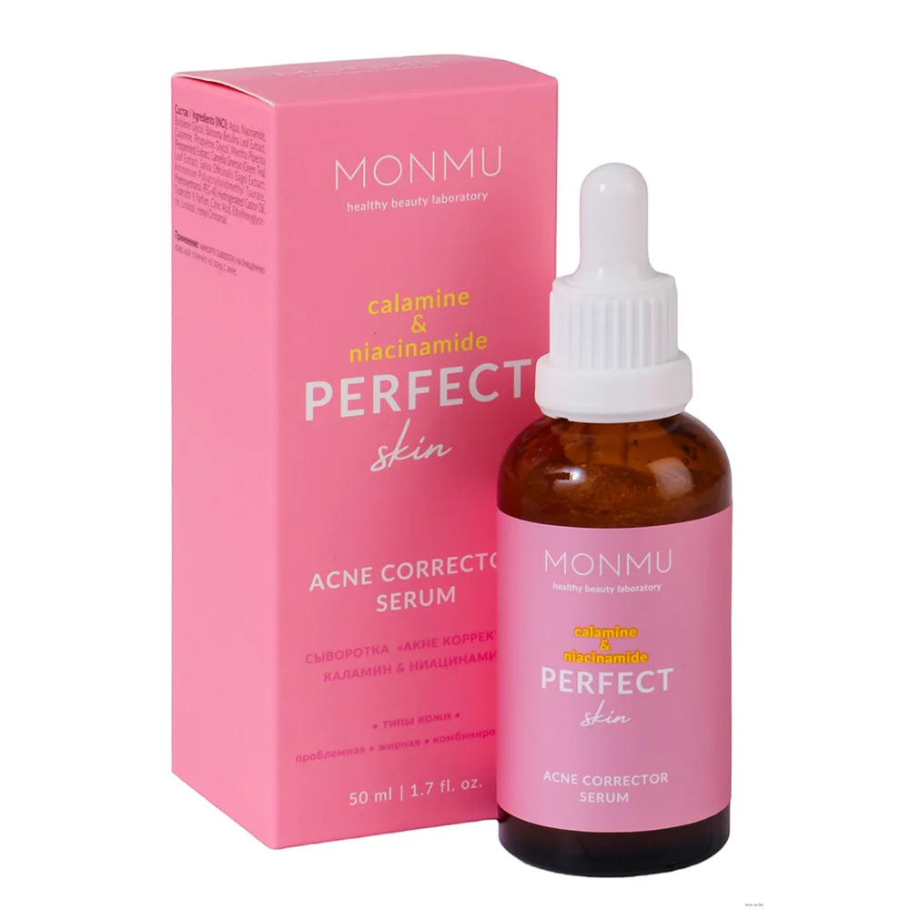 Сыворотка Monmu с каламином и ниацинамидом "acne corrector" 50мл №1