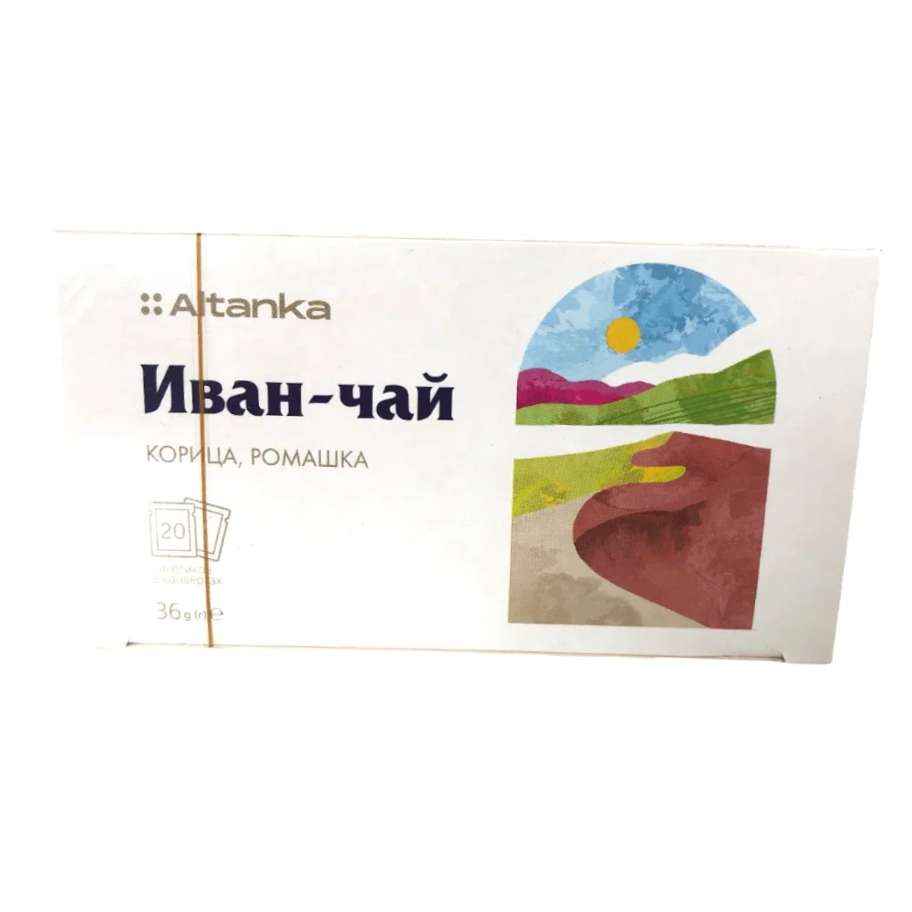 Фиточай "Иван-чай, корица, ромашка" Altanka 1,8г фильтр-пакет №20