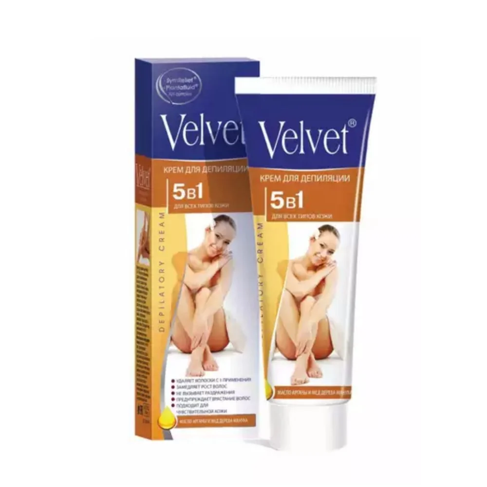 Крем для депиляции "Velvet" 5 в 1 100мл №1