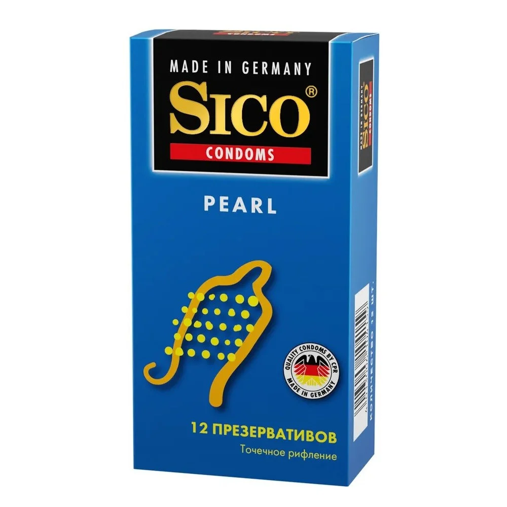 Презервативы SICO Pearl (точечное рифление) №12