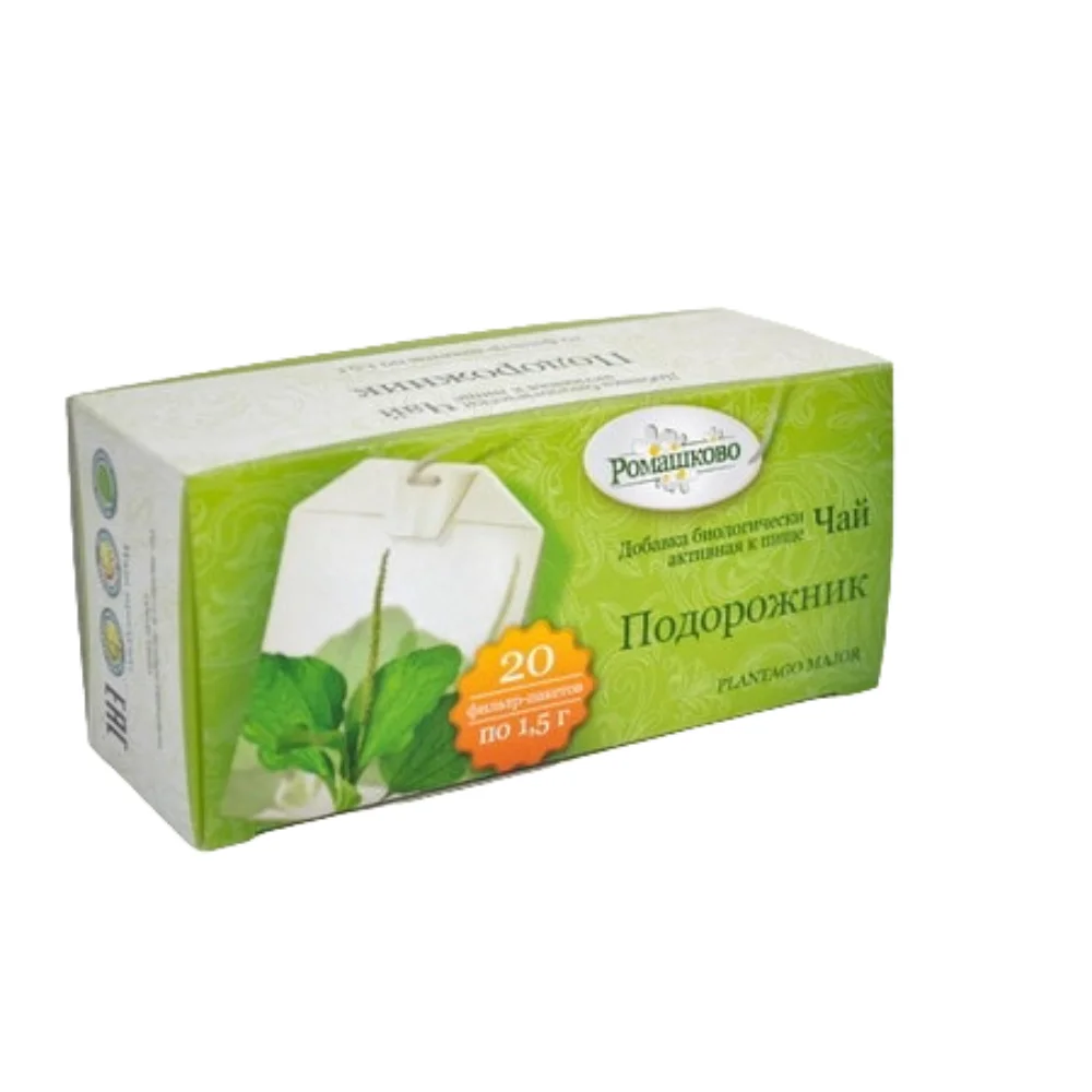 Подорожник "Ромашково" БАД чай 1,5г фильтр-пакет №20