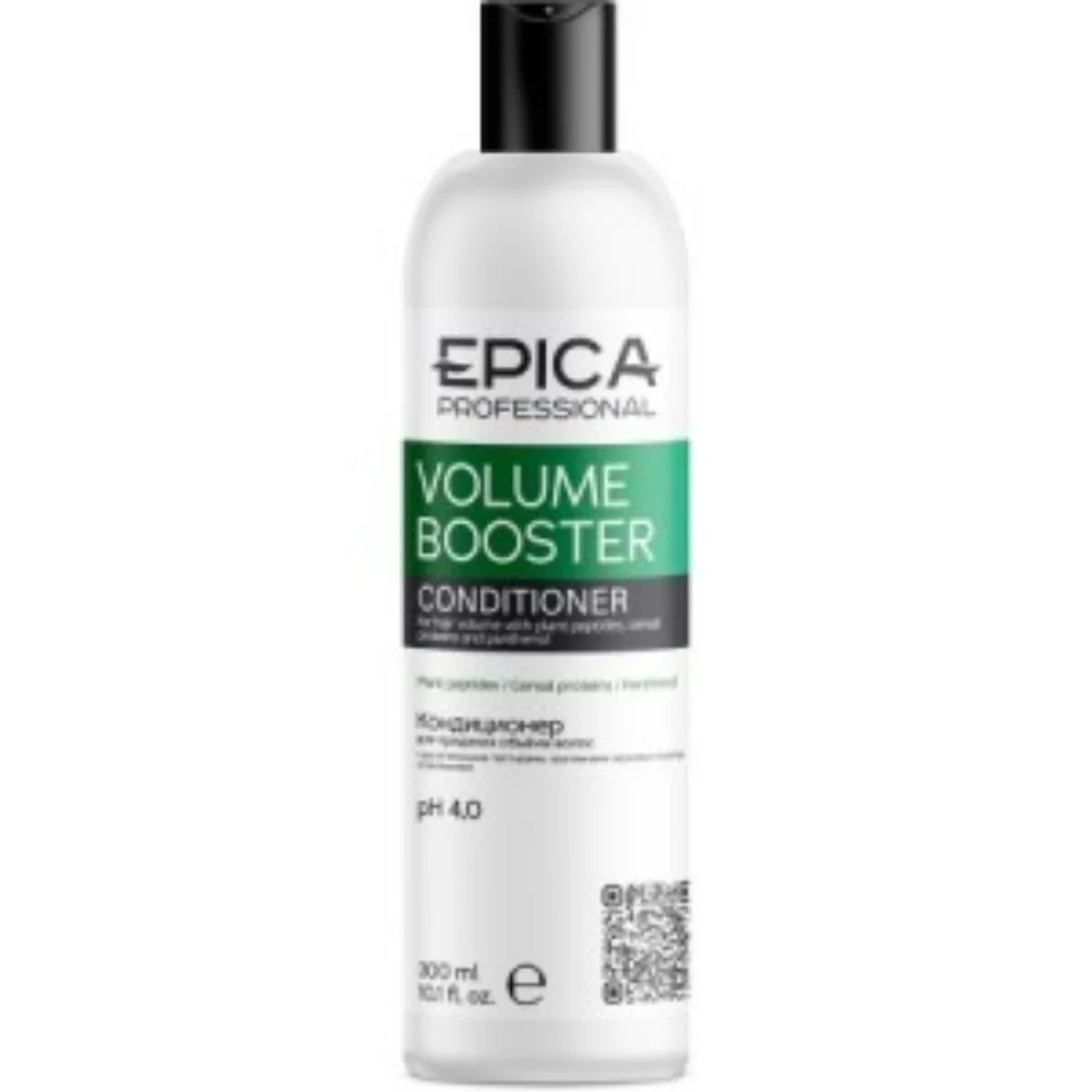 Кондиционер EPICA Professional Volume Booster для придания объема волос с растительн. пептидами и протеинами зерновых культур 300мл №1