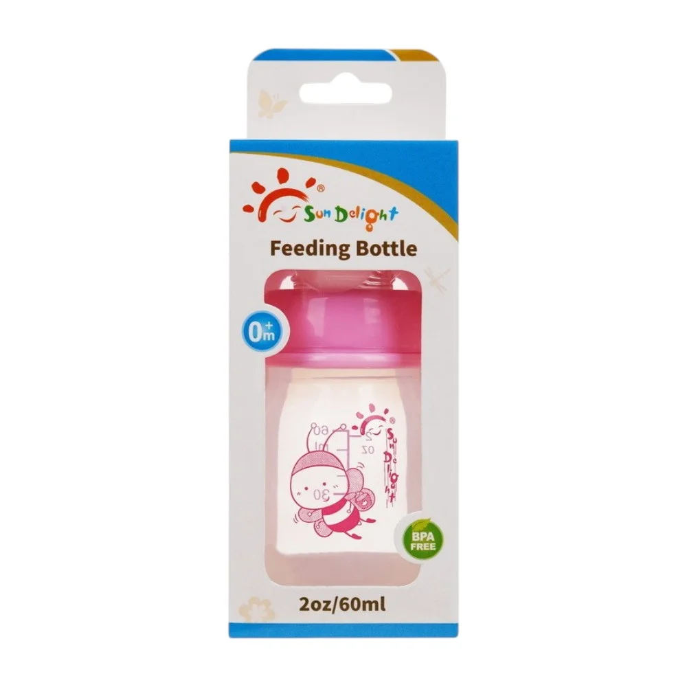 Бутылочка для кормления пластиковая арт.31855 60мл коробка №1