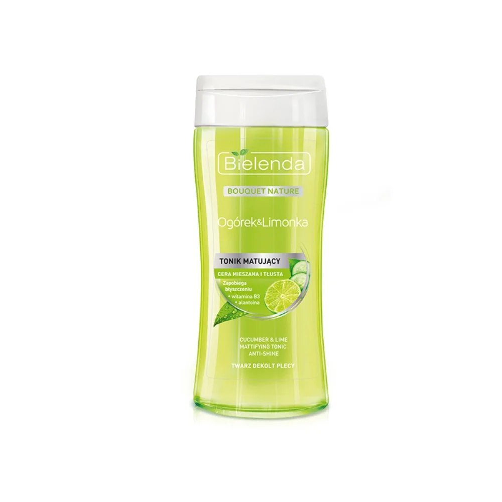 Тоник Bielenda Огурец&Лимонка матирующий 200мл №1