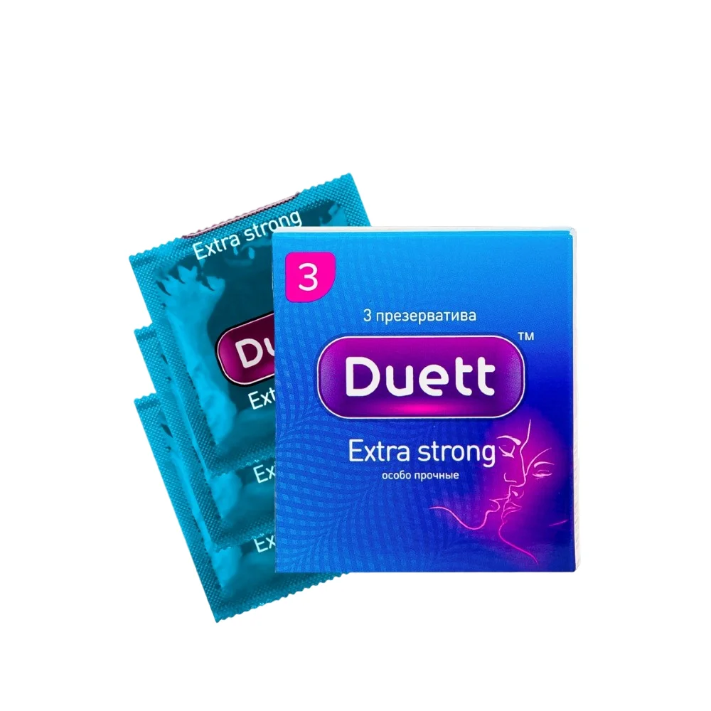 Презервативы Duett Extra Strong №3