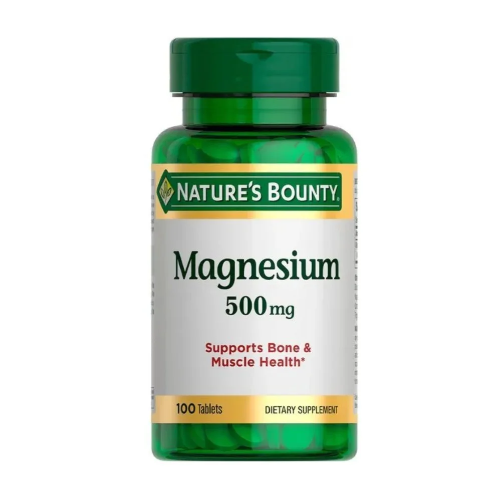 Магний-500 "Naturе's Bounty" БАД таблетки флакон №100