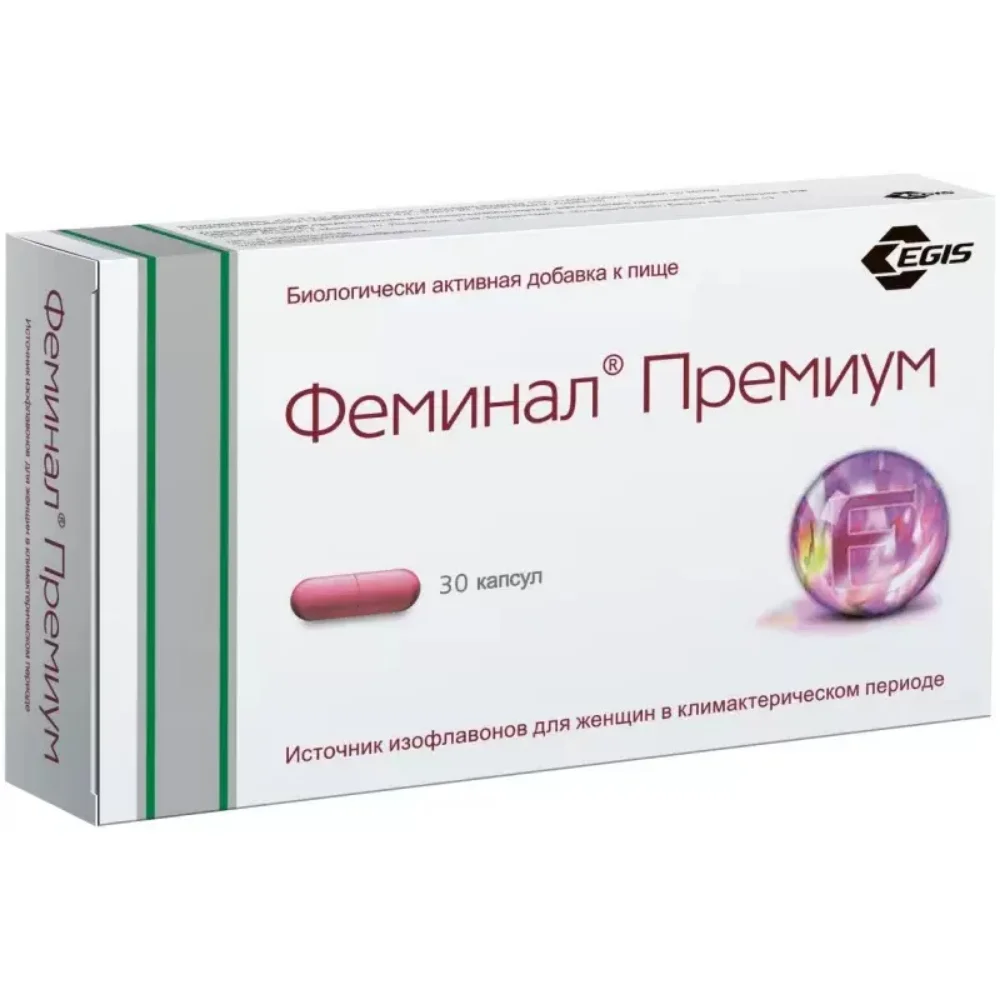Феминал Премиум БАД капсулы упаковка №30