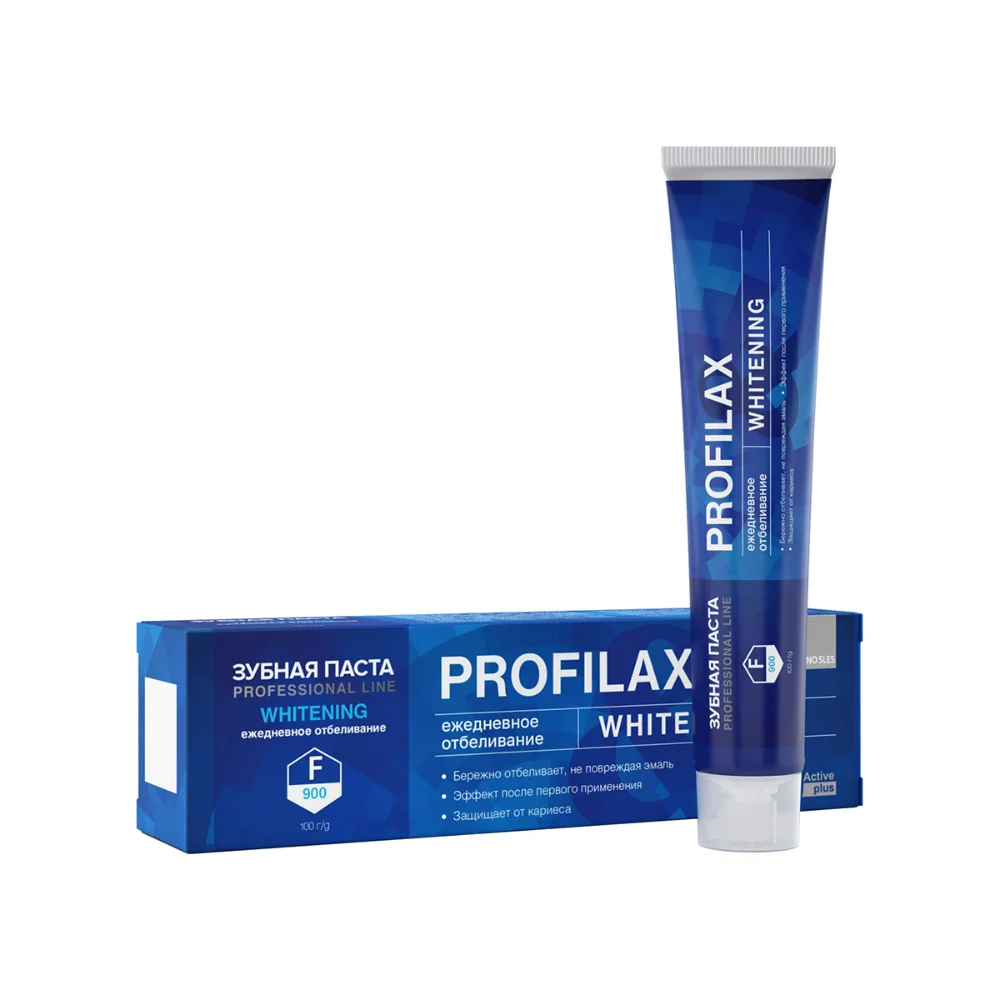 Зубная паста Profilax Whitening 100г №1