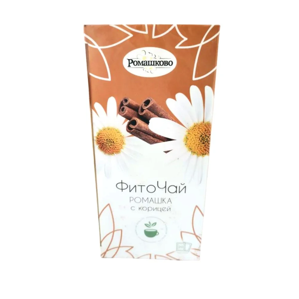 Ромашка с корицей напиток чайный Ромашково 1,2г фильтр-пакет №20