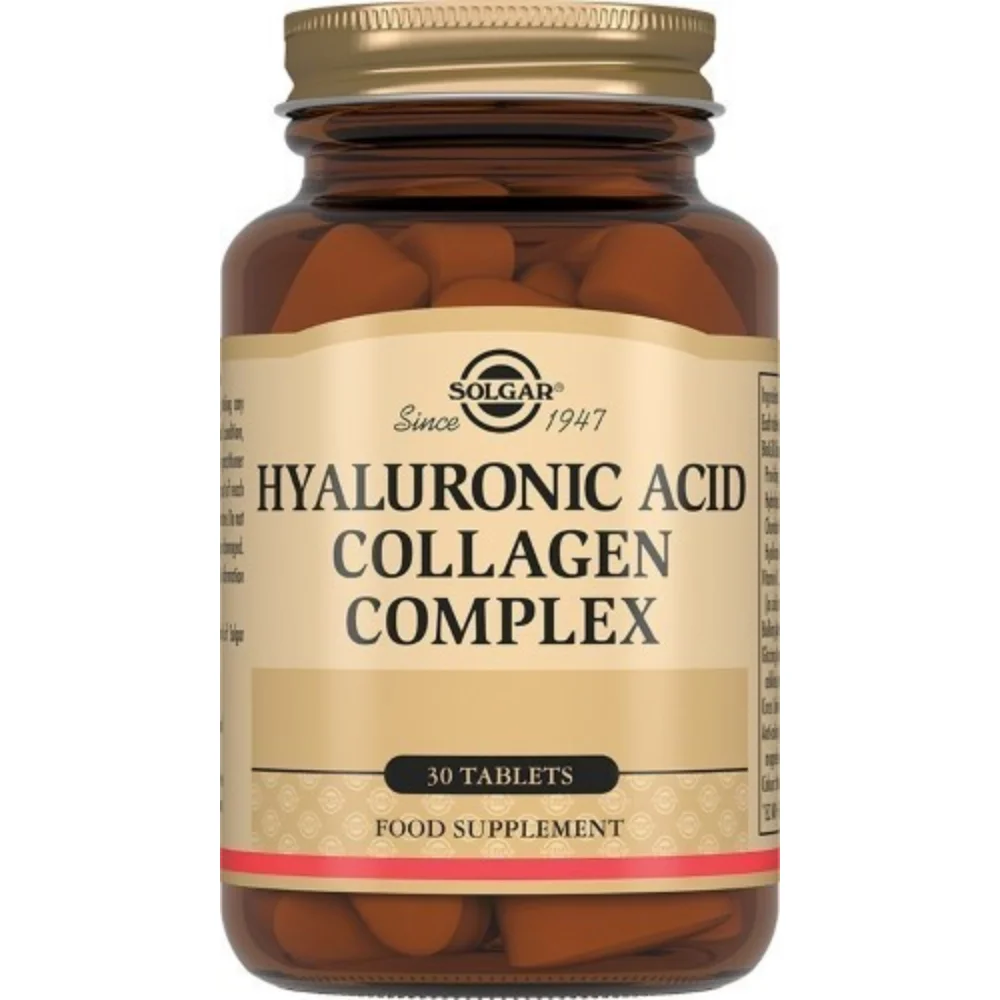 Комплекс коллагена и гиалуроновой кислоты "Solgar" БАД таблетки флакон №30