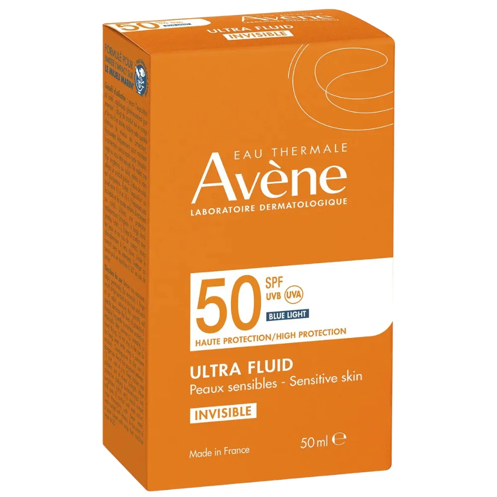 Флюид AVENE солнцезащитный ультралегкий невидимый для лица SPF 50 50мл №1