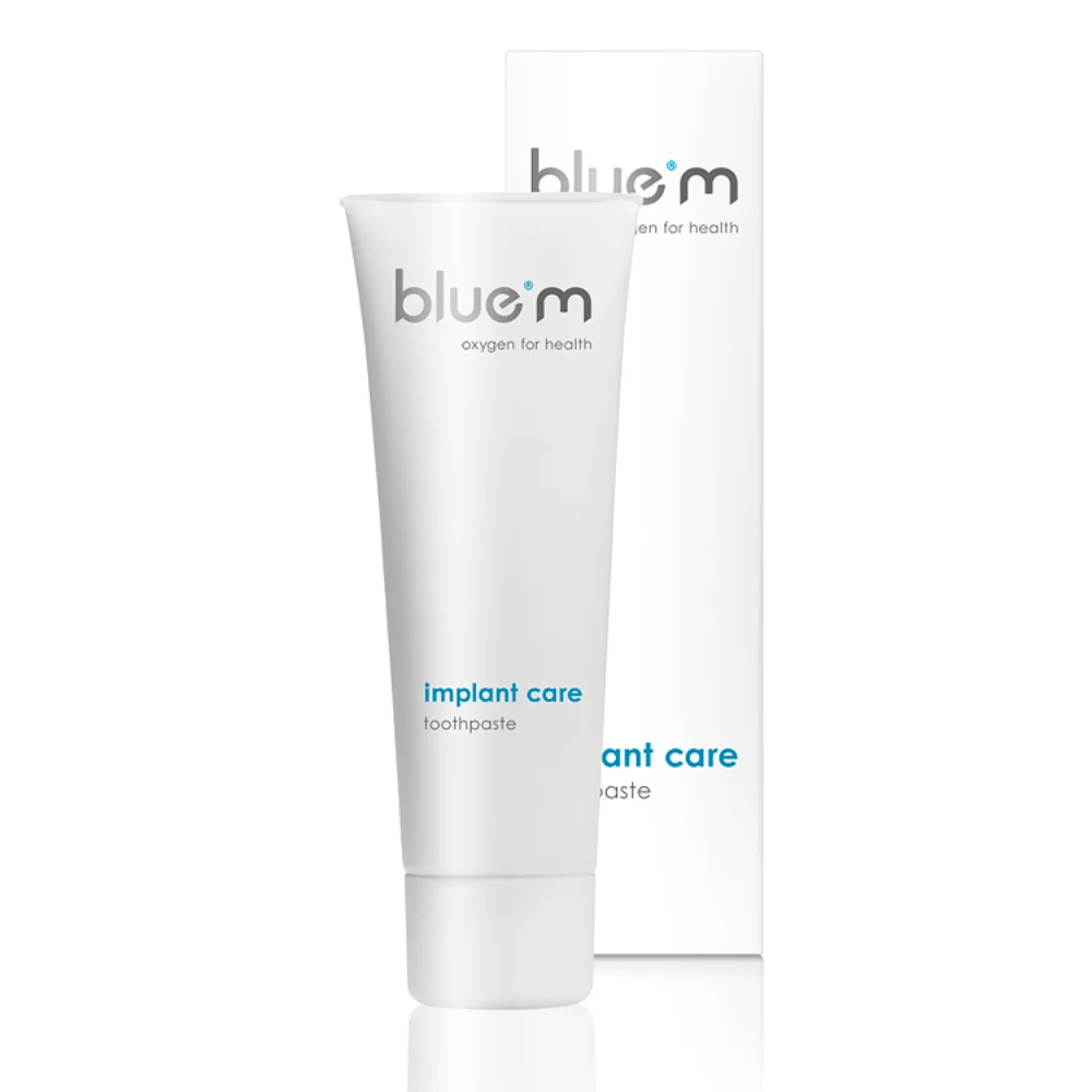 Зубная паста-гель Блюэм (Blue®m) со фтором и активным кислородом 75мл №1