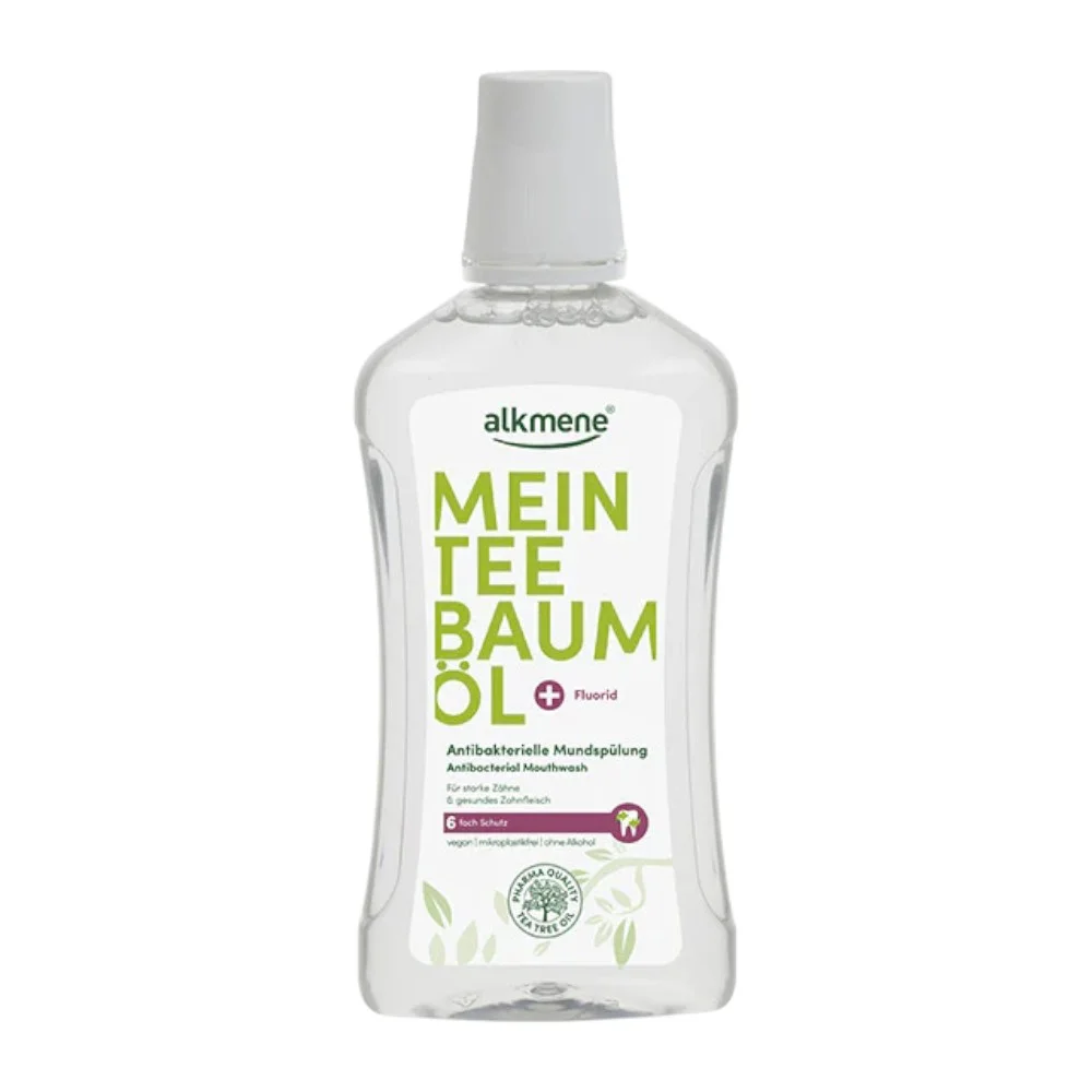 Ополаскиватель для полости рта Alkmene антибактериальный с маслом чайного дерева 500мл №1