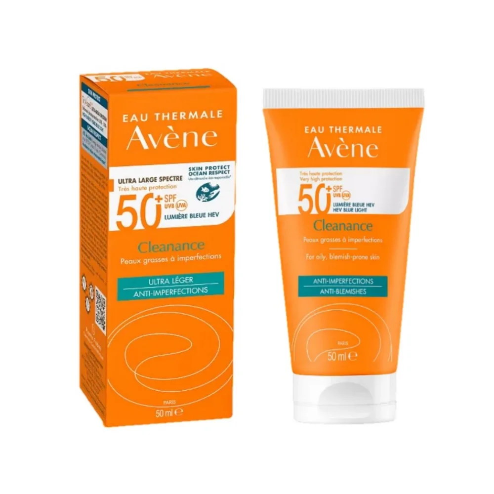 Флюид AVENE Cleanance солнцезащитный для проблемной кожи SPF 50+ 50мл №1