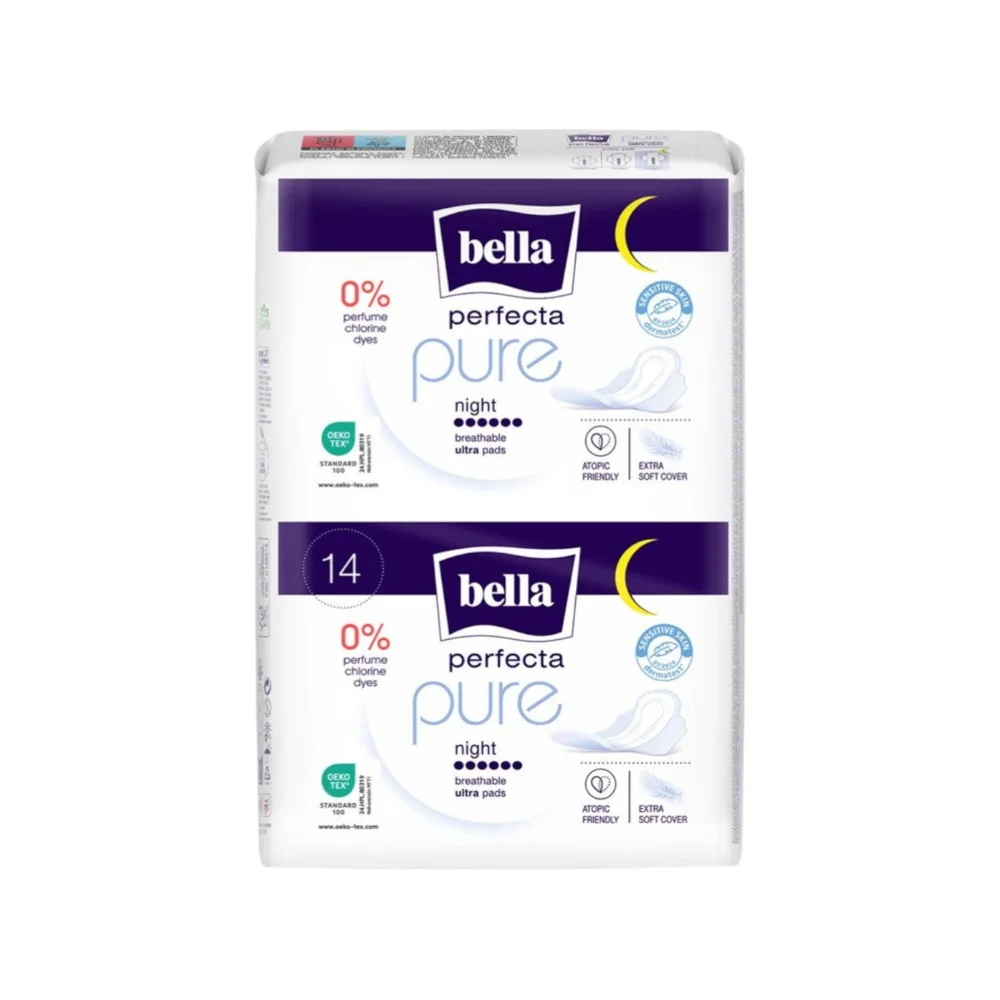 Прокладки гигиенические Bella Perfecta pure Night №14