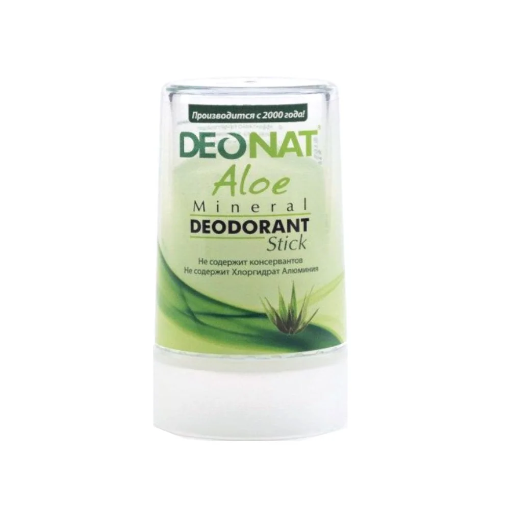 Дезодорант-кристалл Deonat с соком алоэ-вера стик 40г №1