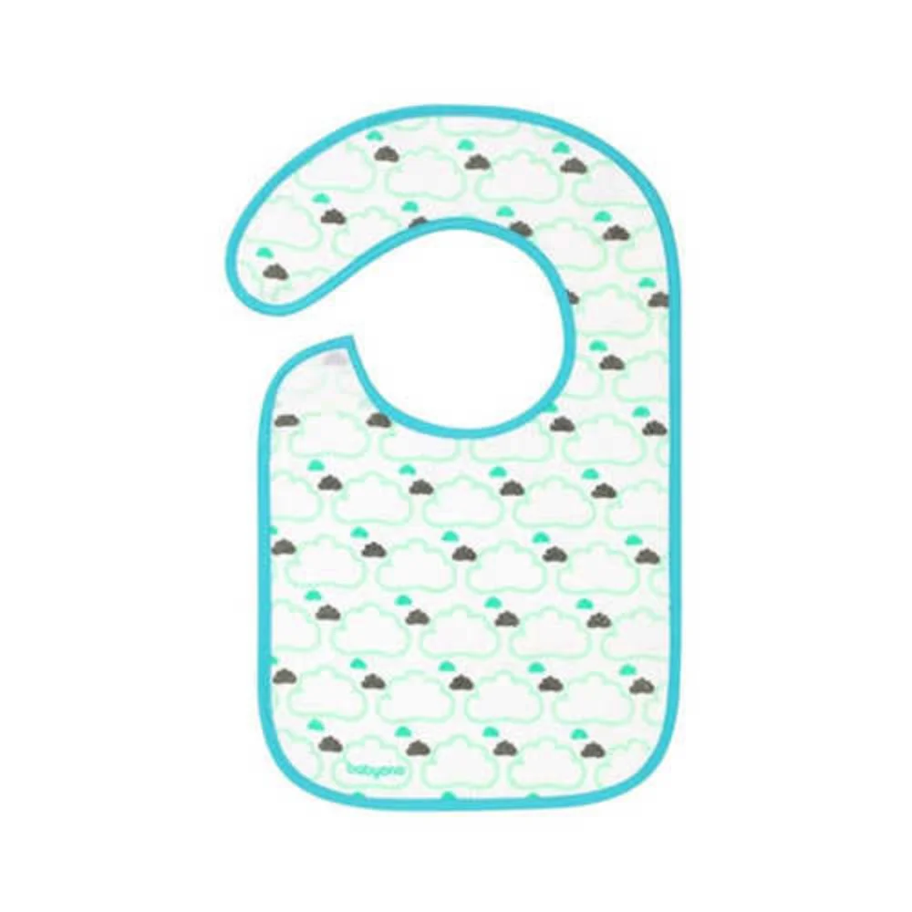 Нагрудник BabyOno махровый с клеенкой 6 мес.+ №1