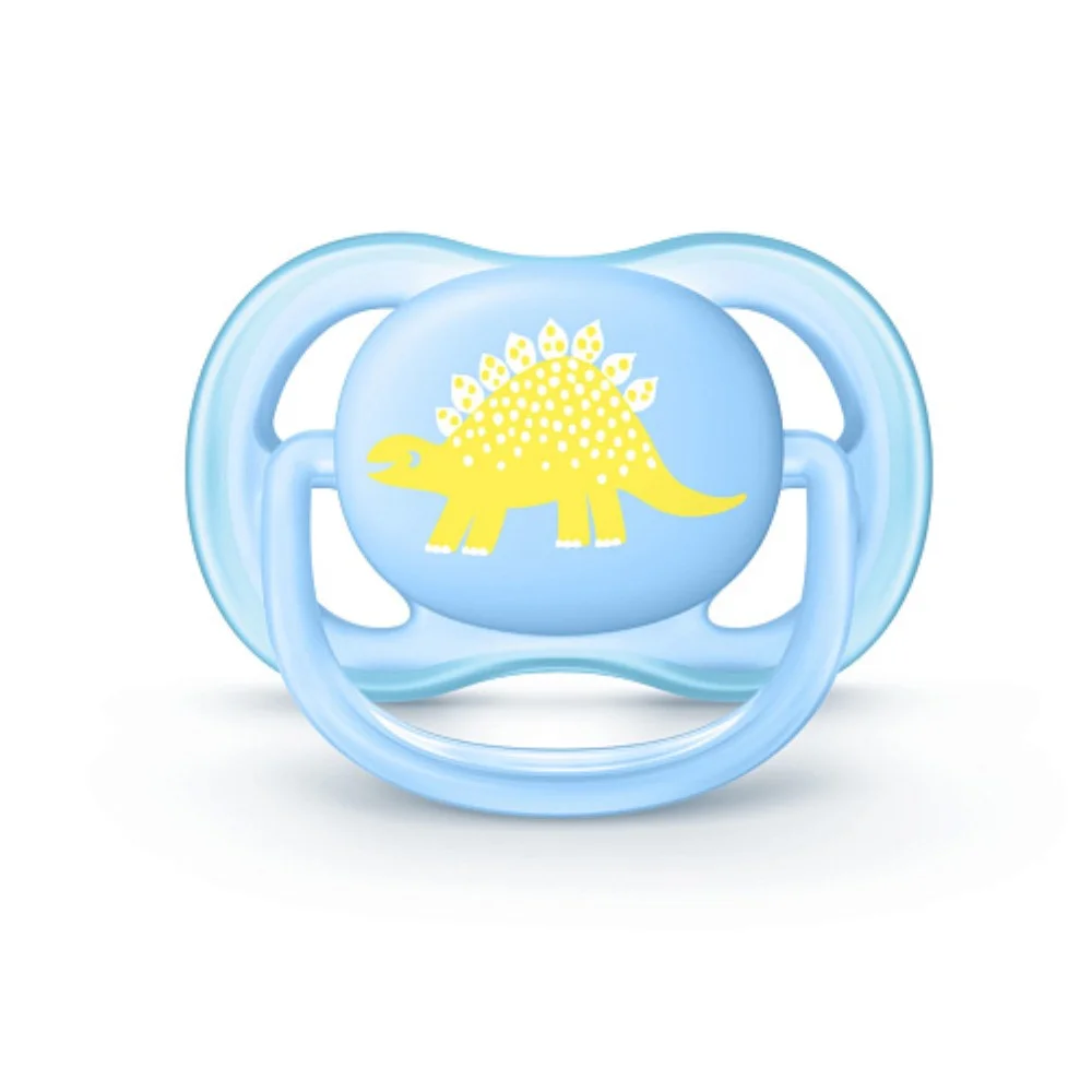 Пустышка Avent Ultra Air декор силиконовая код 86513 0-6 мес. для мальчика №1