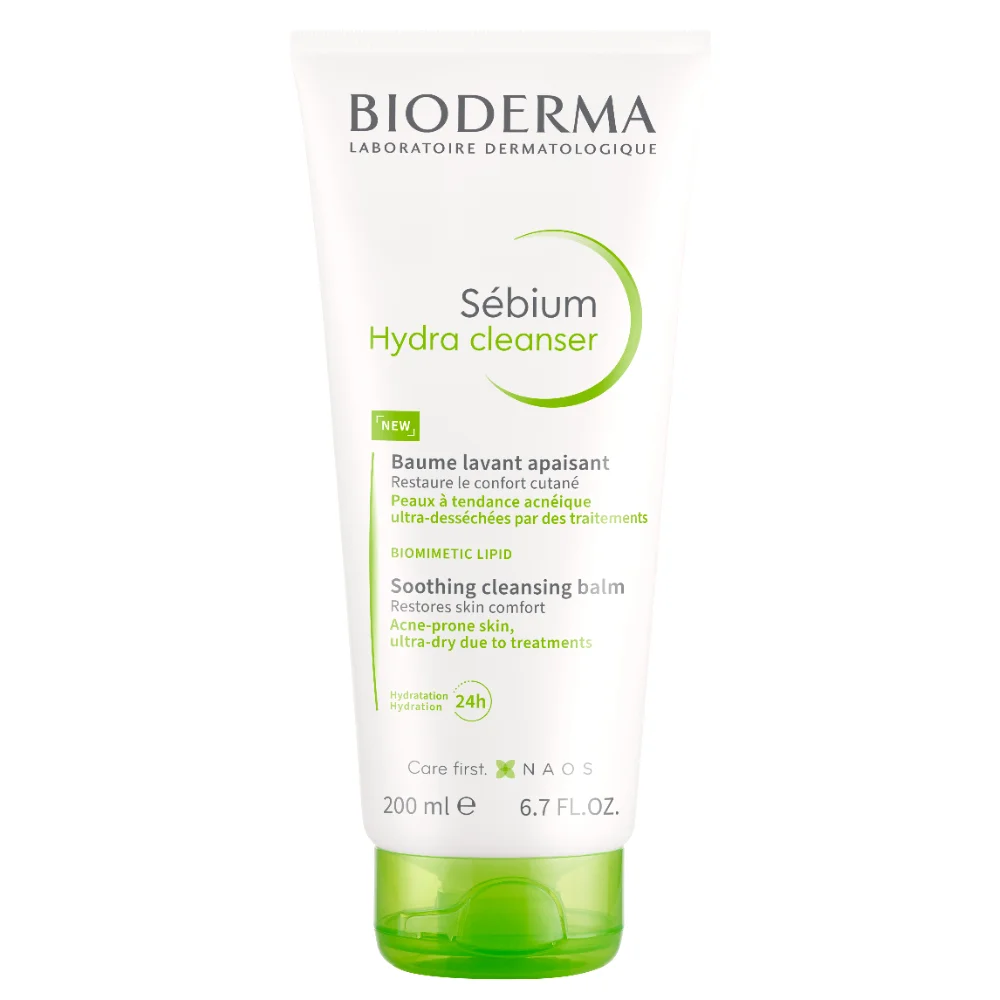 Бальзам для лица BIODERMA Sebium Hydra очищающий 200мл №1