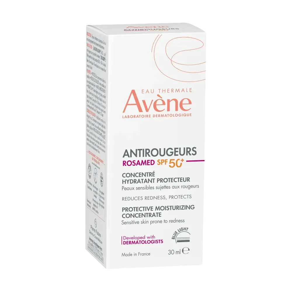 Концентрат AVENE Antirougeurs Rosamed защитный увлажняющий для кожи, склонной к покраснениям SPF 50+ 30мл №1