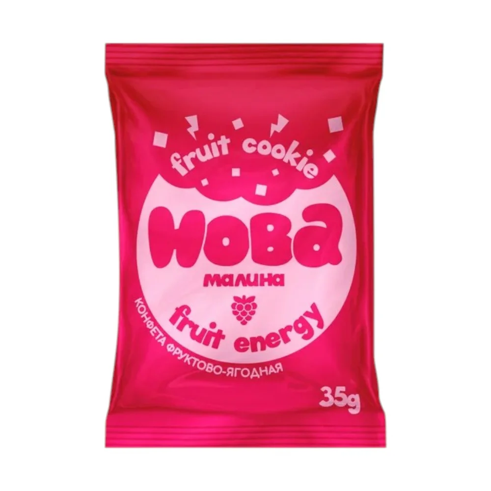 Конфеты фруктовые "Хоба" Фрут Куки малина 35г №1